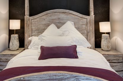 A double bedroom at Lomond House, Loch Lomond