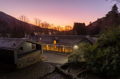 Sunset at Lomond House, Loch Lomond
