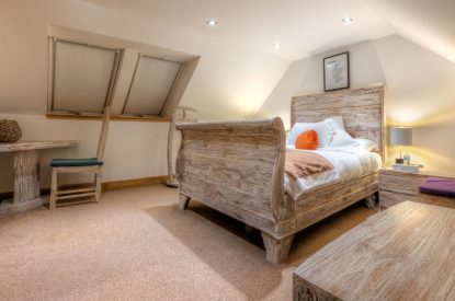 A double bedroom at Lomond House, Loch Lomond