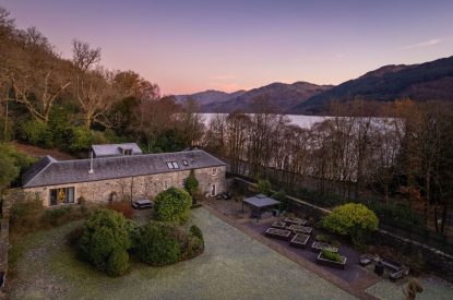 Sunset at Lomond House, Loch Lomond