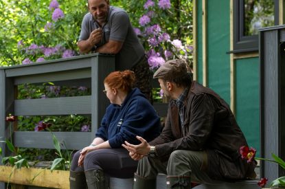 The grounds at Aberfeldy House, Perthshire