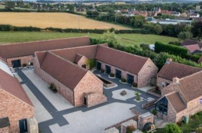Aerial view of Sherwood Lodge, Sherwood Forest