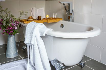 A bathroom at Macduff House, St Andrews