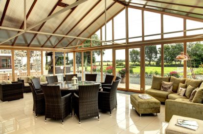 The conservatory at Stuart House, St Andrews