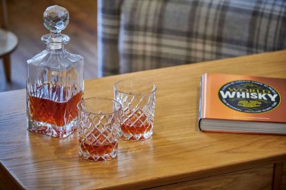 The living room at The Faroe, Northumberland