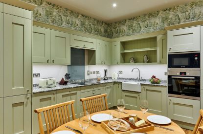The kitchen at The Faroe, Northumberland