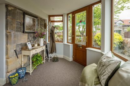 Entrance hall at The Clans, Fife