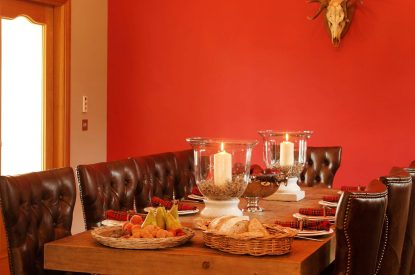 The dining room at The Clans, Fife