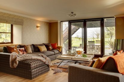 A lounge at The Clans, Fife