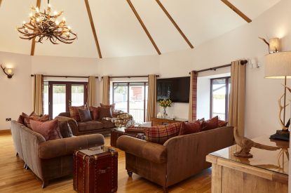 Living space at The Clans, Fife