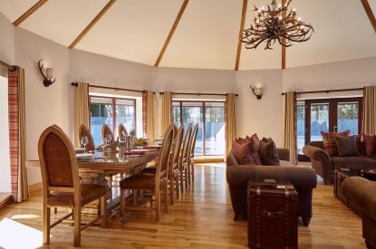 Living space at The Clans, Fife