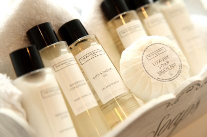 Luxury toiletries at The Clans, Fife