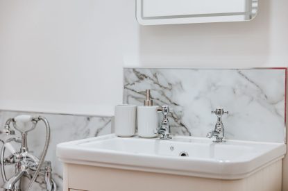 A bathroom at Frankel, Shropshire