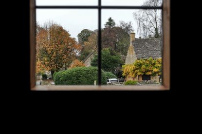The view from Springhill Cottage, Cotswolds