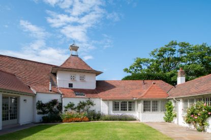 The garden at Muirfield Green, East Lothian