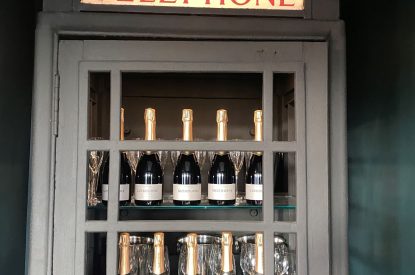 Champagne store at Chester House, Cheshire