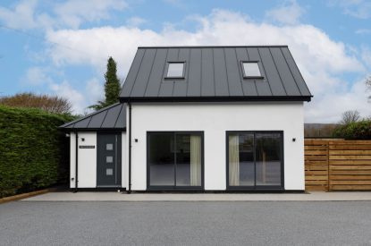The exterior of Oxwich Retreat, Gower