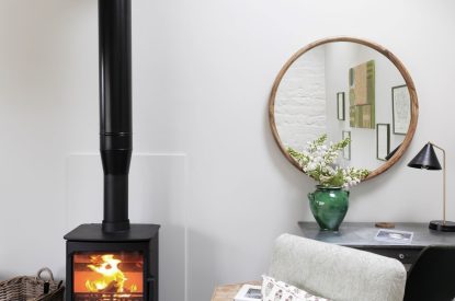 The lounge at The Painswick Retreat, Cotswolds