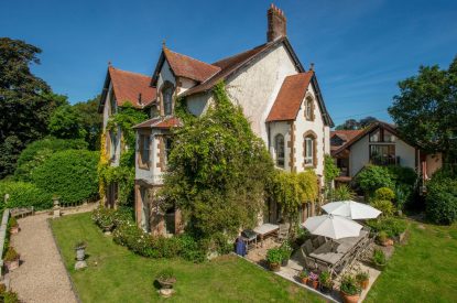 The exterior of Chulmleigh Manor, Devon