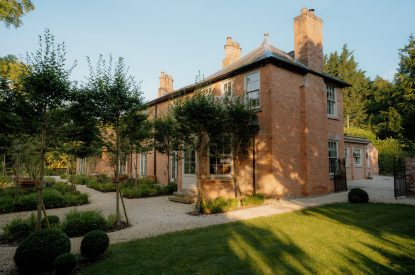 The garden at Cheshire Manor, Bickerton