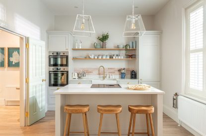 The kitchen at Coral House, Dorset