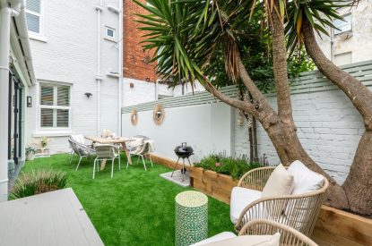 The garden at Coral House, Dorset