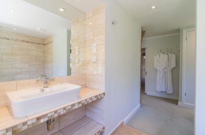 A bathroom at The Creamery, Somerset