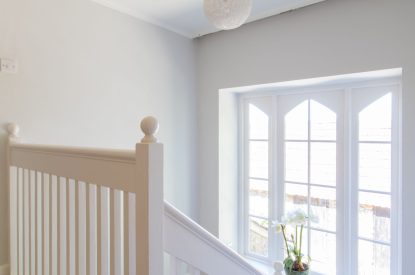 The staircase at The Creamery, Somerset