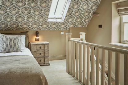 A super king size bedroom at Copeland House, Lake District