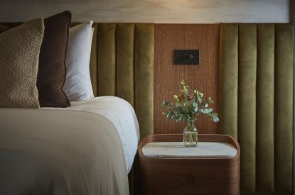 A super king size bedroom at Copeland House, Lake District