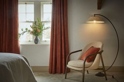 A super king size bedroom at Copeland House, Lake District