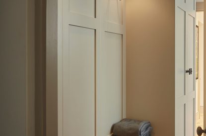 The boot room at Copeland House, Lake District