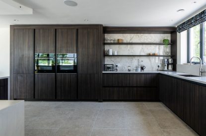 The kitchen at Skippers Retreat, Hamble