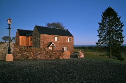 The exterior of The Aulde Byre, Perthshire 