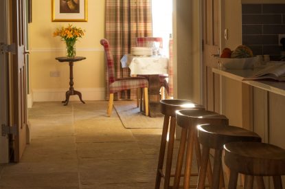 The living space at Heatherglen House, Perthshire