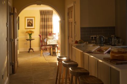 The kitchen at Heatherglen House, Perthshire