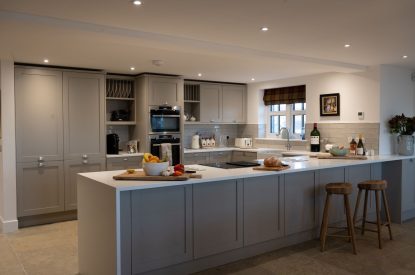 The kitchen at Fernbrae Farmhouse, Perthshire