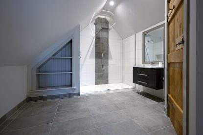 A bathroom at Braeview Steading, Perthshire