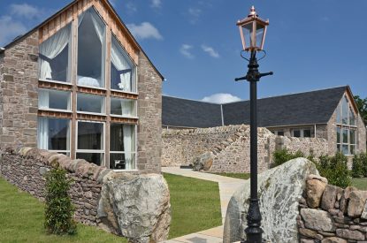 The exterior of Braeview Steading, Perthshire