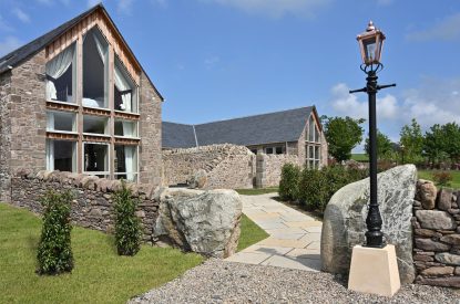 The exterior of Braeview Steading, Perthshire