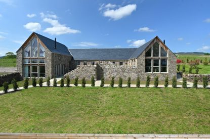 The exterior of Braeview Steading, Perthshire