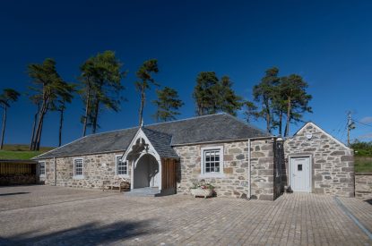 The exterior of Tayburn Cottage, Perthshire