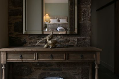 The hallway at The Highland Croft, Perthshire