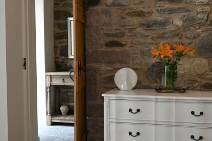 A bedroom at The Highland Croft, Perthshire