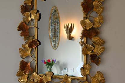 A king sized bedroom at Grousemoor Cottage, Perthshire