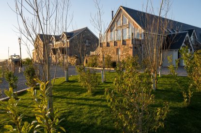 The outdoor space at Grousemoor Cottage, Perthshire