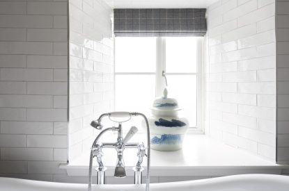 A bathroom at Rowanrigg Steading, Perthshire
