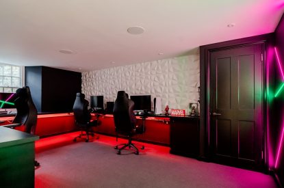 Desk space at White Exeter House, Devon