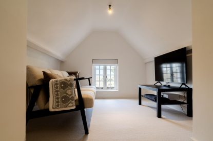A sitting room at White Exeter House, Devon