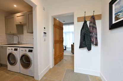 The utility room at Ternan's Cottage, Perthshire